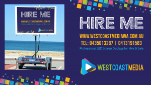 VMS LED mobile Screen Hire Perth