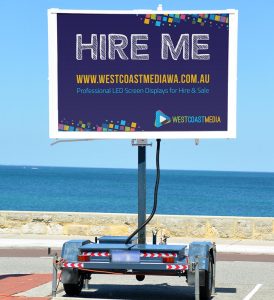 VMS LED mobile screen Perth